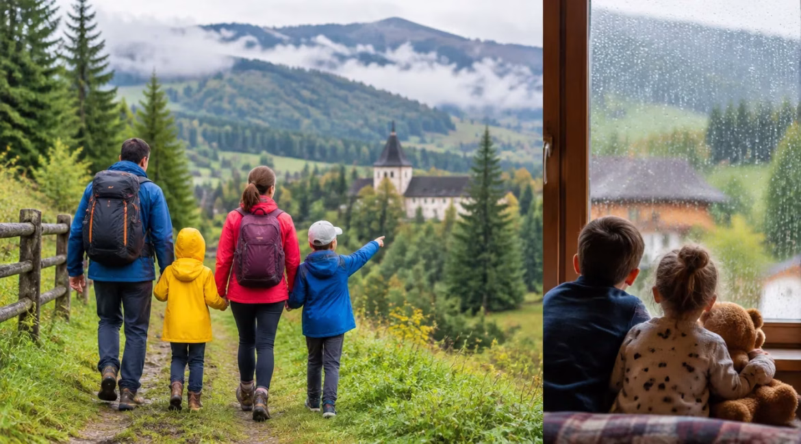 Vacanță în Bucovina cu copii: trasee ușoare, cazare potrivită și activități pe ploaie Vacanță în Bucovina cu copii: trasee ușoare, cazare potrivită și activități pe ploaie